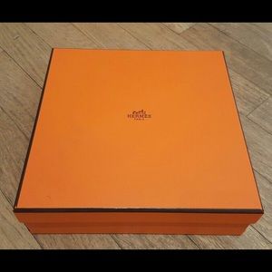 Authentic Hermès box and bag